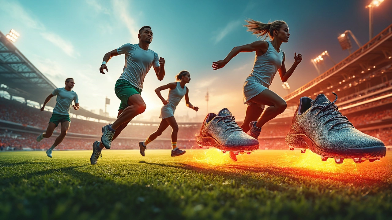 The Tech Inside Athletic Shoes