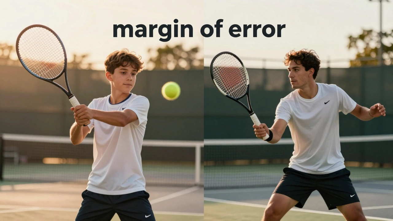 Comparison of a beginner and professional tennis player using different types of rackets